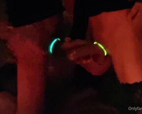 TS Cditalia aka cditalia - 02-09-2024 OnlyFans Video - After party, I decided to make these luminous cock rings for continued the party with the