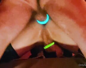 TS Cditalia aka cditalia - 02-09-2024 OnlyFans Video - After party, I decided to make these luminous cock rings for continued the party with the