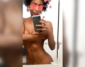 Natassia Dreams aka natassiadreamsx - 06-18-2020 OnlyFans Video - Naked before the shower