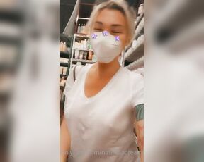 Natassia Dreams aka natassiadreamsx - 06-11-2020 OnlyFans Video - Topless in the grocery store w Aubrey Kate