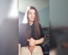 TS Wolfy aka lilwolfy69 - 12-19-2021 OnlyFans Video - Look into my my eyes while we stroke eachothers cocks