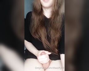 TS Wolfy aka lilwolfy69 - 05-23-2022 OnlyFans Video - I was feeling a bit under the weather today but you guys always make me happy