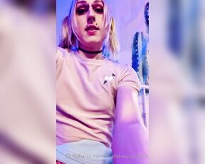 Luci Belle aka cutie-succubus - 01-29-2021 OnlyFans Video - Hi the fundraising goal has been reached and Im now a locked up sissy as I