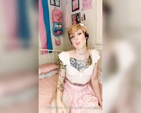 Luci Belle aka cutie-succubus - 11-14-2021 OnlyFans Video - Ive been a horny sissy femboy since Ive been locked and plugged for so long