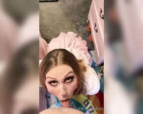 Luci Belle aka cutie-succubus - 03-14-2022 OnlyFans Video - I look so good sucking off hungry_hungry_himbo  Do yall like the mirror view