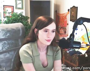 Rosealine aka Porcelaingoirl OnlyFans - Really fun lil stream where we talked about random stuff and I used the lil hitachi on myself! Highl