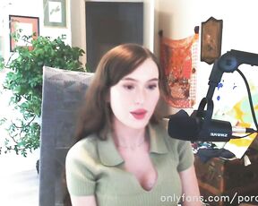 Rosealine aka Porcelaingoirl OnlyFans - Really fun lil stream where we talked about random stuff and I used the lil hitachi on myself! Highl