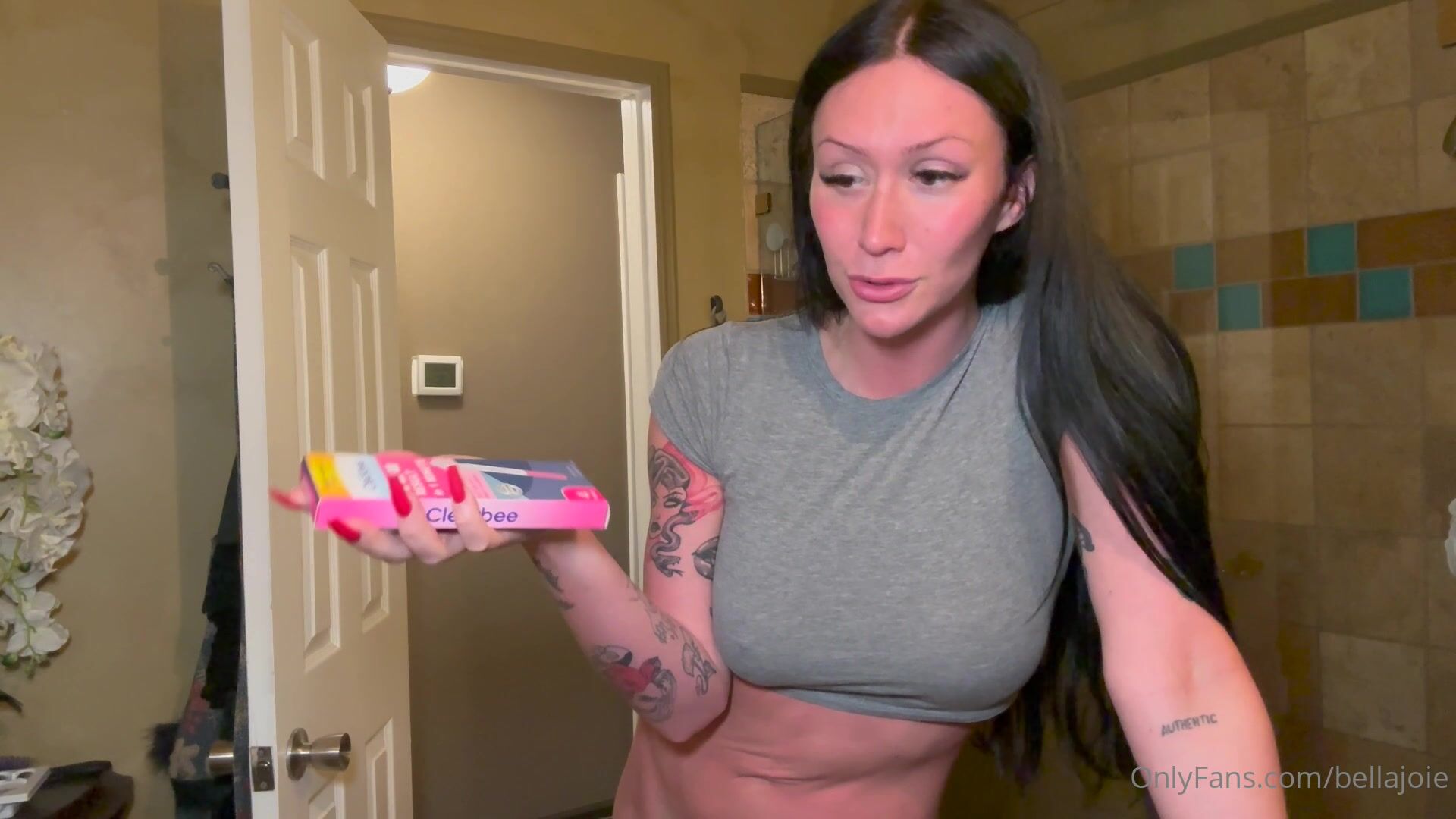 Bellajoie aka Bellajoie OnlyFans - IM PREGNANT PORN Have you ever seen a  Pregnant Trans Girl Have you ever wanted to see me pregnan - XXX shemale  video available for online viewing