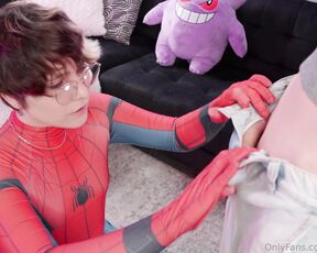 Hunnypaint aka Hunnypaint OnlyFans - POV You helped Spidey save the day, and hes paying you back by teaching you how to web sling! Let