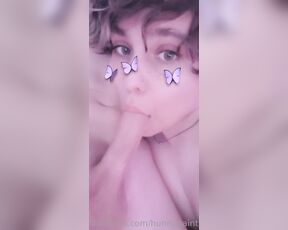 Hunnypaint aka Hunnypaint OnlyFans - Longer snap blowjob