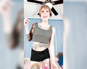 Luci Belle aka cutie-succubus - 03-29-2024 OnlyFans Video - Imagine being a beta boi and your dick is small enough to wear shorts this small