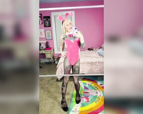 Luci Belle aka cutie-succubus - 10-19-2024 OnlyFans Video - I cant believe Im going out dressed in this slutty bunny outfit, but it is Halloween