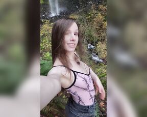 Lumi aka secretlumi - 11-28-2023 OnlyFans Video - teaser from the full frontal nudity waterfall vids  do you like seeing me in nature