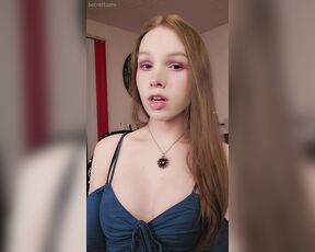 Lumi aka secretlumi - 07-10-2024 OnlyFans Video - giving u little snack to hold u over while im gone bc i love u so