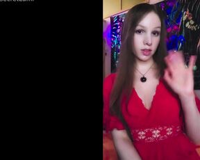 Lumi aka secretlumi - 02-19-2024 OnlyFans Video - it looks a lot more red here cause the lighting but i have to show you