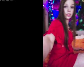 Lumi aka secretlumi - 02-19-2024 OnlyFans Video - it looks a lot more red here cause the lighting but i have to show you