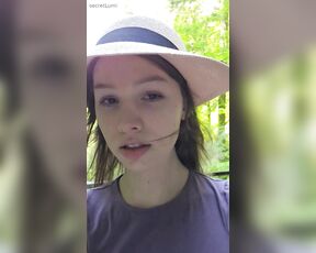 Lumi aka secretlumi - 05-14-2024 OnlyFans Video - i wanna be naked and free in nature for the rest of my days but there