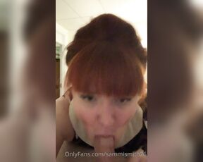 Sammi Smith aka sammismith26 - 07-25-2021 OnlyFans Video - Beehive blowjob set