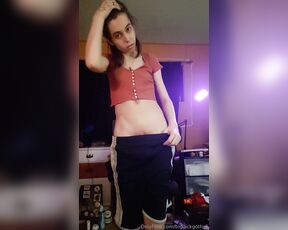 Big Dick Goth GF aka bigdickgothgf - 09-07-2023 OnlyFans Video - sexy stripping and showing a lil hole gtp