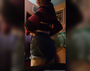 Big Dick Goth GF aka bigdickgothgf - 07-30-2024 OnlyFans Video - doing a little bit of organizing and took a break to wear a few cute things