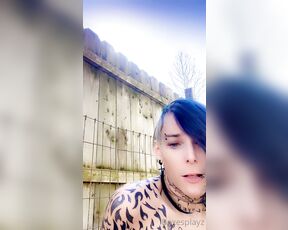 SoftBoxBoi aka boxieboii - 03-20-2022 OnlyFans Video - Enjoying the weather outside