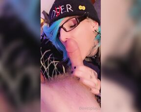 SoftBoxBoi aka boxieboii - 02-19-2022 OnlyFans Video - he wanted a blowjob before we went 2 work lt3