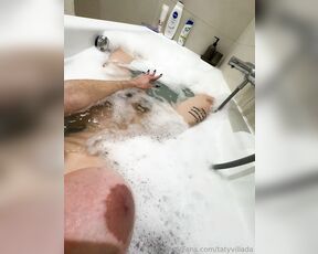 TS Taty Villada aka tatyvillada - 10-02-2024 OnlyFans Video - A good blowjob in the tub