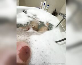 TS Taty Villada aka tatyvillada - 10-02-2024 OnlyFans Video - A good blowjob in the tub