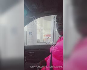 TS Freakofdaweekk aka freakofdaweekk - 11-11-2020 OnlyFans Video - Public Car Play