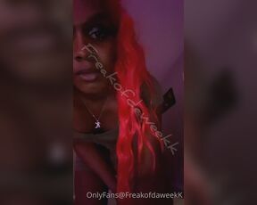 TS Freakofdaweekk aka freakofdaweekk - 05-14-2023 OnlyFans Video - Slow motion or No Motion