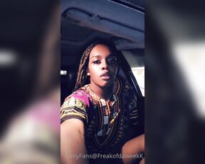 TS Freakofdaweekk aka freakofdaweekk - 09-07-2020 OnlyFans Video - Public Play