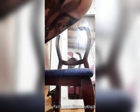 TS Thegreatsurprise aka thegreatsurprise - 09-22-2022 OnlyFans Video - stefanybig25 needs a special chair for her cock