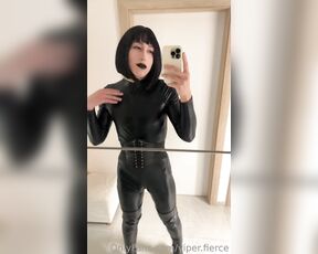 Viper Fierce aka viperfierce - 07-27-2023 OnlyFans Video - Wearing a catsuit is totally addictive I def need to get a latex one