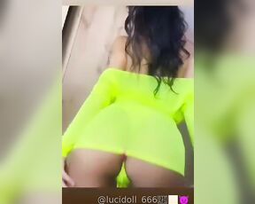 Eylilucianadoll aka luciana005 - 07-04-2023 OnlyFans Video - MMMMMMMMMM GREEN IS COLOR FAVORITE