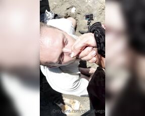 TsLunafuego aka Tslunafuego OnlyFans - OUTDOOR SEX ON THE BEACH  HEY BE CARE FULL I THINK THE POLICE IS COMING OH NO NO IS JUST A CAR 4