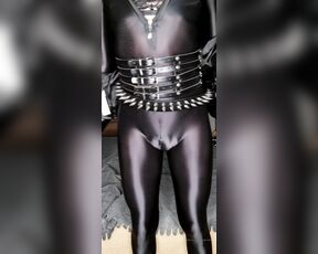 Mistress Grande aka Mistressgrande OnlyFans - Tight catsuit  very tight Do you like to watch me solo dont you I know the only man you 2