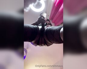 Milky Maya aka fetishmaya - 04-14-2021 OnlyFans Video - I hope you love my sweet tight black asshole and how I stroke my cock_lcam