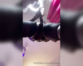 Milky Maya aka fetishmaya - 04-14-2021 OnlyFans Video - I hope you love my sweet tight black asshole and how I stroke my cock_lcam