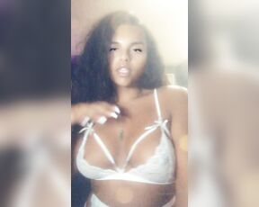 Only1JTreasure aka only1jtreasure - 10-19-2019 OnlyFans Video - White lace bralet can barely hold my juicy 36 double D titties