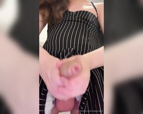 Jasmine Jordan aka jasminejordanofficial - 05-27-2024 OnlyFans Video - My skirt is too small for my big dick