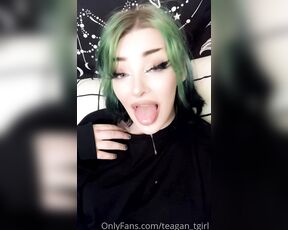 TS Teagan aka teagan_tgirl - 08-12-2022 OnlyFans Video - I have somewhere very warm and very wet for you to put your dick fyi