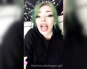 TS Teagan aka teagan_tgirl - 08-12-2022 OnlyFans Video - I have somewhere very warm and very wet for you to put your dick fyi