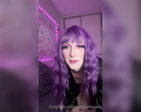 Cassie Moans aka cassiemoans - 08-05-2022 OnlyFans Video - Dont you want New Zealands top trans porn star begging for your cream  I love