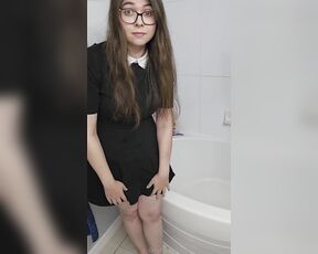 PrincessZoey aka princesszoeymtf - 09-20-2023 OnlyFans Video - Stripping my dress off  Showing my tiny bits, bum and big boobies