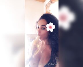 TS Ukariny aka ukariny - 10-27-2020 OnlyFans Video - who likes bananas Morning