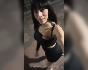 Yasmin ferraz aka yasminferraz - 05-04-2023 OnlyFans Video - Que buen tiempo hace para un paseó