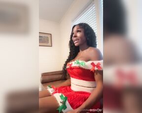 Kammy Kreamz aka kammykreamz - 12-28-2024 OnlyFans Video - Merry Christmas Santa wanted to suck my Gift and I liked it I hope Mrs