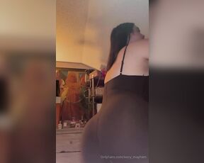 Ivory Mayhem aka ivory_mayhem - 04-29-2024 OnlyFans Video - Is this ok with you to wear out to breakfast  I like my coffee with