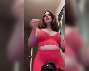 Ivory Mayhem aka ivory_mayhem - 07-23-2024 OnlyFans Video - Honey, dont you just hate when the leggings or jeans wont fit over your ass