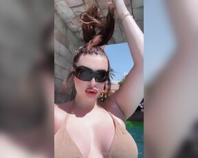 Ivory Mayhem aka ivory_mayhem - 04-23-2024 OnlyFans Video - I wanted to get naughty at the pool so badly